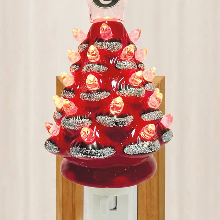 Santa’s Workshop Inc. - Wholesale Christmas Decoration - 6.5" Georgia Xmas Tree Nite Lite2