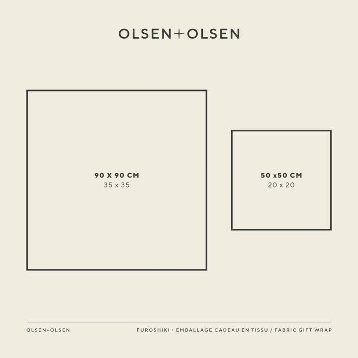 OLSEN+OLSEN - Wholesale Flat Wrap - Organic Furoshiki - Fabric gift wrap13