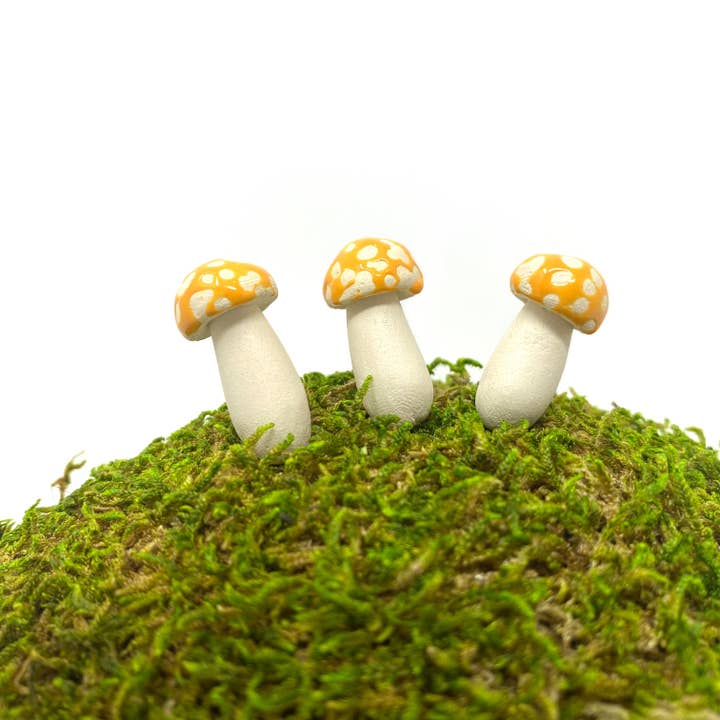 Handpicked Ceramics – Großhandel Tischdeko – Miniatur-Fliegenpilze2