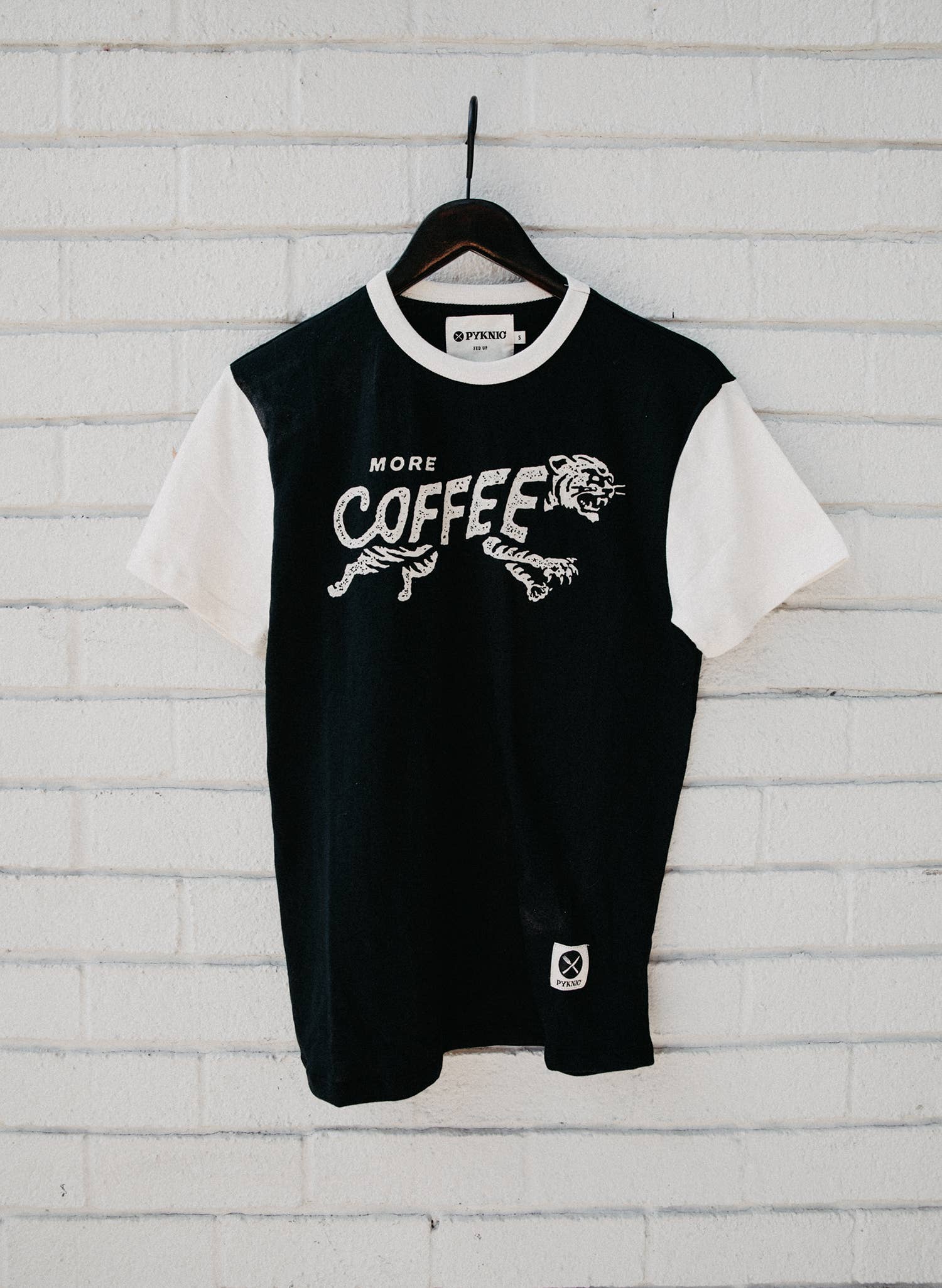 Pyknic - Wholesale Screen Printed T-Shirt - Men's - More Coffee Tee5