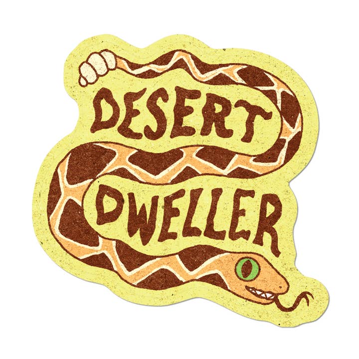 Desert Snake by Apply - Die-Cut Sticker for wholesale by Apply Stickers
