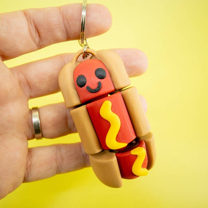 Hotdog Fidget Food Keychain and other Purchase Wholesale stuff toys. Free Returns & Net 60 Terms on Faire trending on Faire.