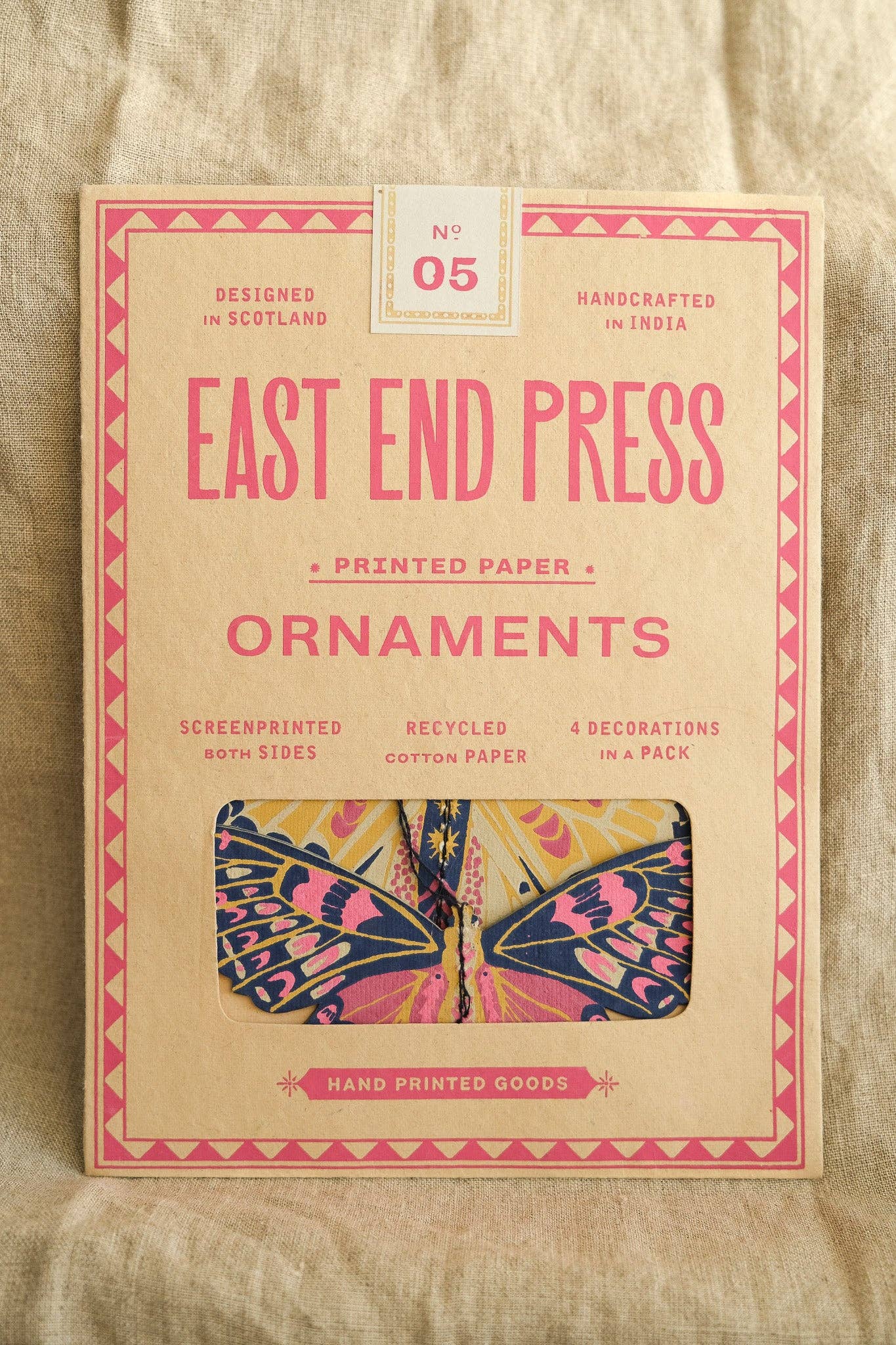 East End Press - Wholesale Ornament - Butterflies Paper Ornaments6