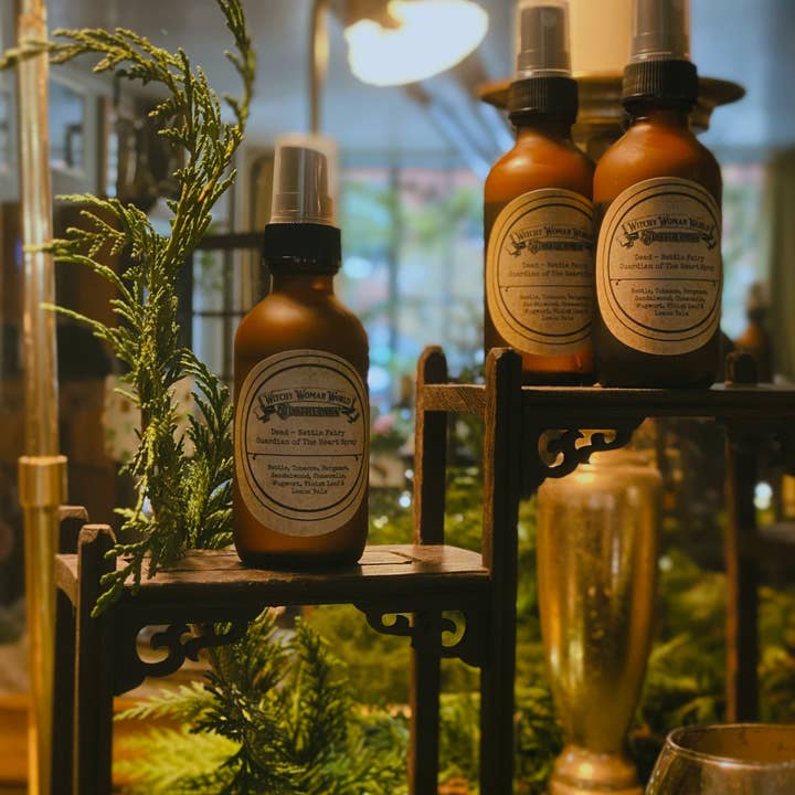 Witchy Woman World Apothecary - Wholesale Room & Linen Spray - Dead- Nettle Fairy, Guardian of The Heart, Spray0