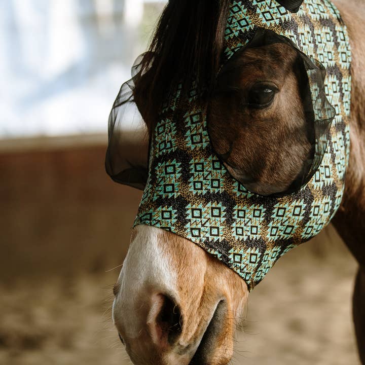 Schulz Equine - Wholesale Horseback Riding Gear - Lycra Fly Mask45