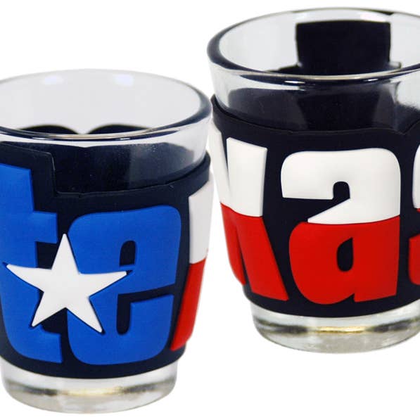 Texas Shotglass Pvc Festive Flag for wholesale by Jenkins Enterprises