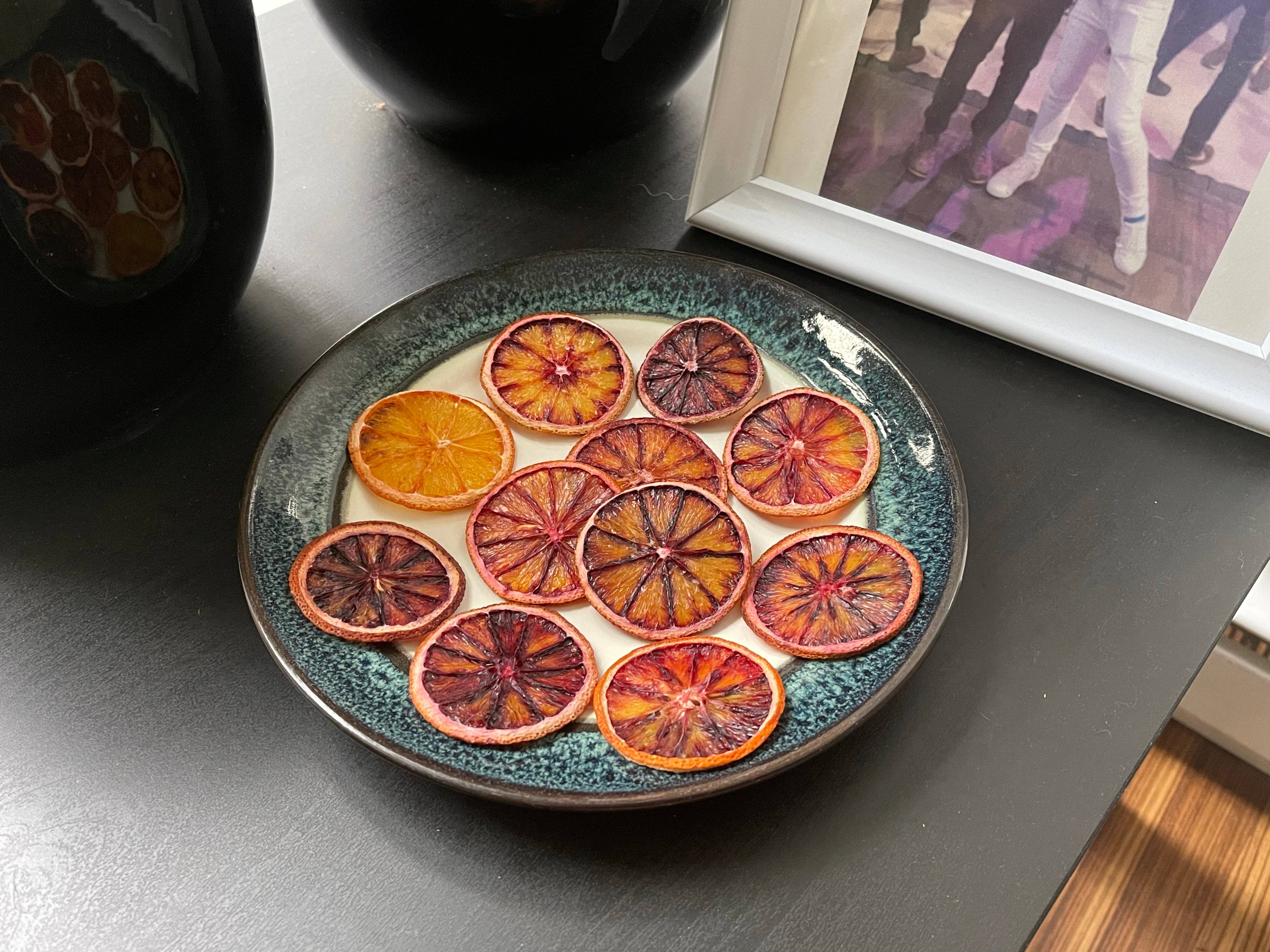 David Blake Cocktails – Engroshandel Tørret/dehydreret frugt – Stor blandet orange kasse med 100+ stykker3