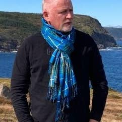 Patrick King Woollen Company - Vendita all'ingrosso Sciarpa - Uomo - Scialle/sciarpa in poliestere viscosa scozzese Nova Scotia