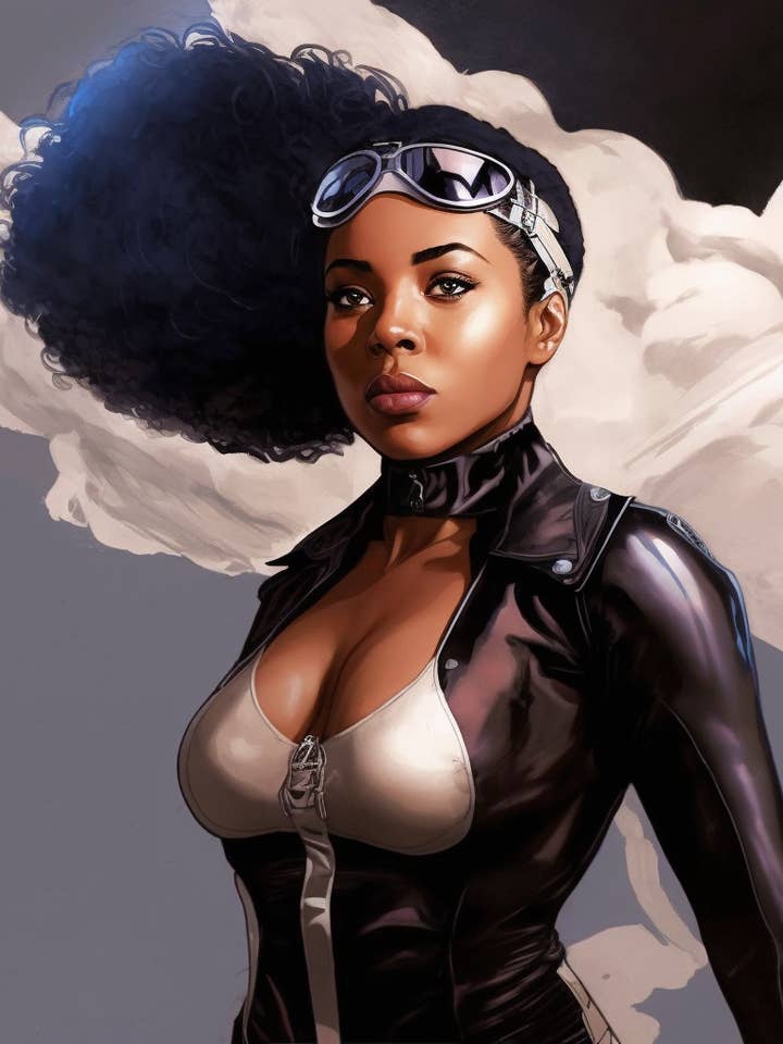 Bessie Flow Kunstdruck für den Großhandel von Blacartistry