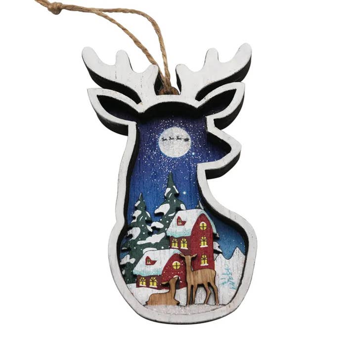 Keeraft - Wholesale Ornament Set - Handmade Multi-Layer Wood Crafts for Home Decore3