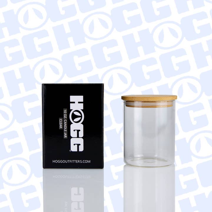 Hogg Outfitters – Großhandel Kerze im Glas / gefüllte Kerze – 10oz SUBLIMATION KERZENGEFÄSS - KLAR1