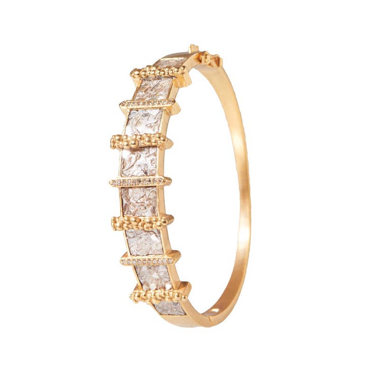 Pulseira Rosa Dourada por atacado de Shana Gulati Jewelry