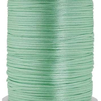 Mandala Crafts - Wholesale Craft Supplies - Mandala Crafts Satin Rattail Cord String from Nylon for Chinese Knot, Macramé, Trim, Jewelry Making38
