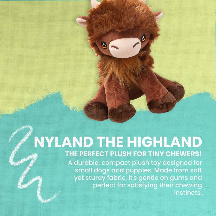 SnugArooz - Wholesale Pet Plush Toy - Dog - Nyland the Highland