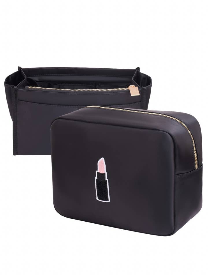 BUNDLE: Black XL Lipstick with Removable Black Insert for wholesale by Bloc Bags