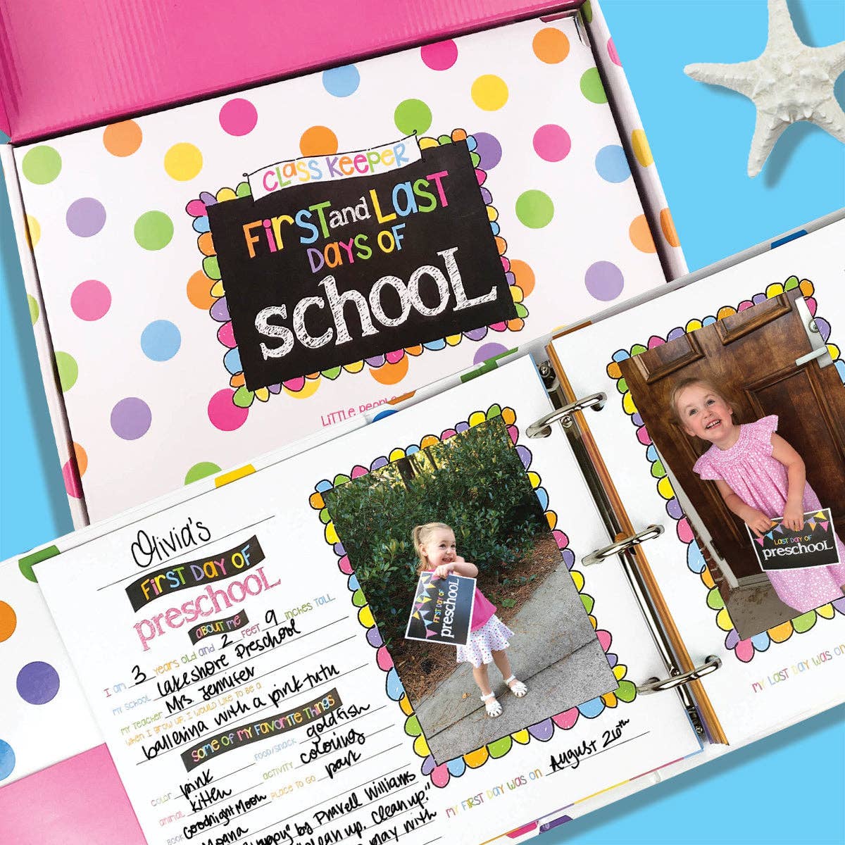 Denise Albright® - Wholesale Memory Book - Kids & Baby - Class Keeper® School Days Memory Book | Open Stock7