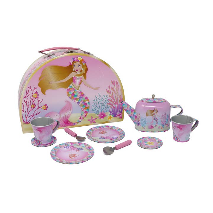 Enchanted Mermaid Tea Set pack-size-2 and other Purchase Wholesale mismatched tea cups and saucers. Free Returns & Net 60 Terms on Faire trending on Faire.