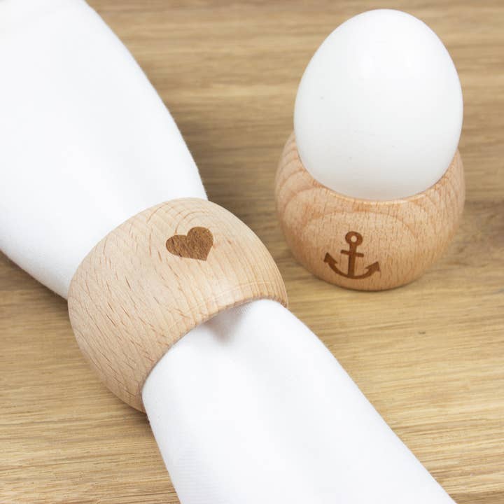 Bow & Hummingbird - Wholesale Serving Tray - 2 in 1 napkin ring and egg cup anchor6