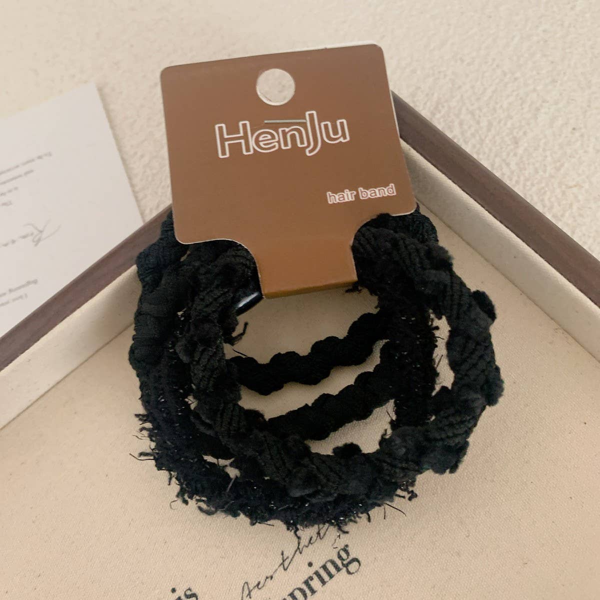 ACCITY - Wholesale Hair Tie - SOFT, ELASTIC AND SIMPLE HAIR TIES_CWAHA071291