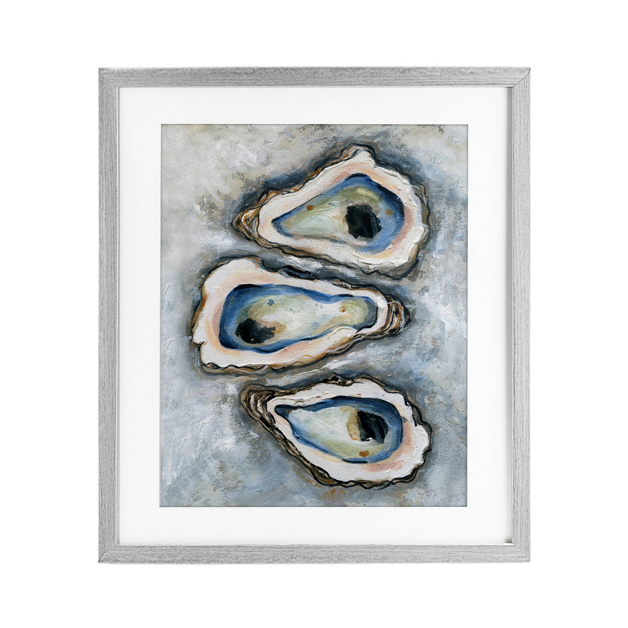 Stupell Industries - Wholesale Wall sign - Oyster Bar Trio - Print Under Glass Wall Art11