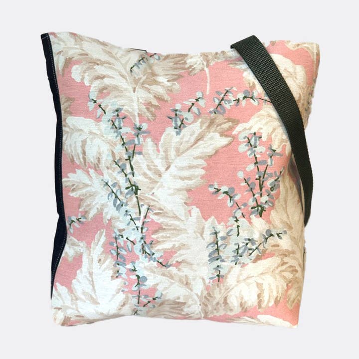 Sacola tote com pluminhas por atacado de LICHIS BLANCOS