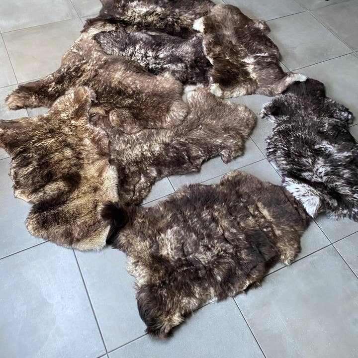 Natuurvachten.nl - Venta al por mayor Alfombra pequeña - Pieles de oveja tipo muflón