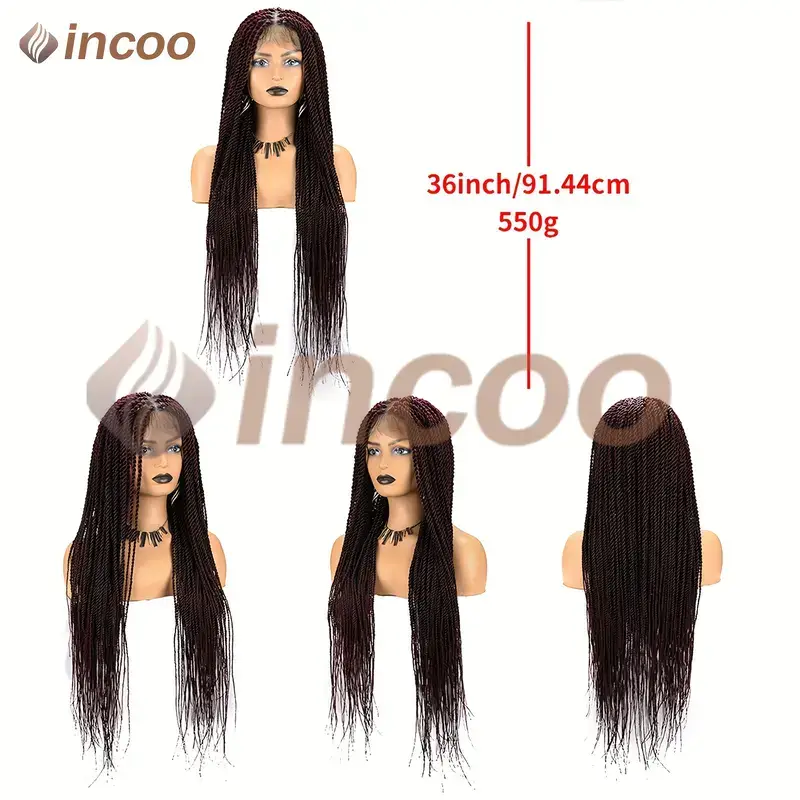 U-Got Beauty Hair & Supply Store – Engroshandel Paryk/toupe – 36 tommer senegalesisk box twist fletning paryk2