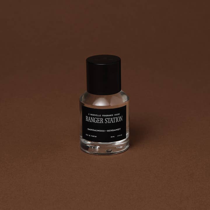 SANDALWOOD + BERGAMOT EAU DE PARFUM 50ML for wholesale by Ranger Station Wholesale