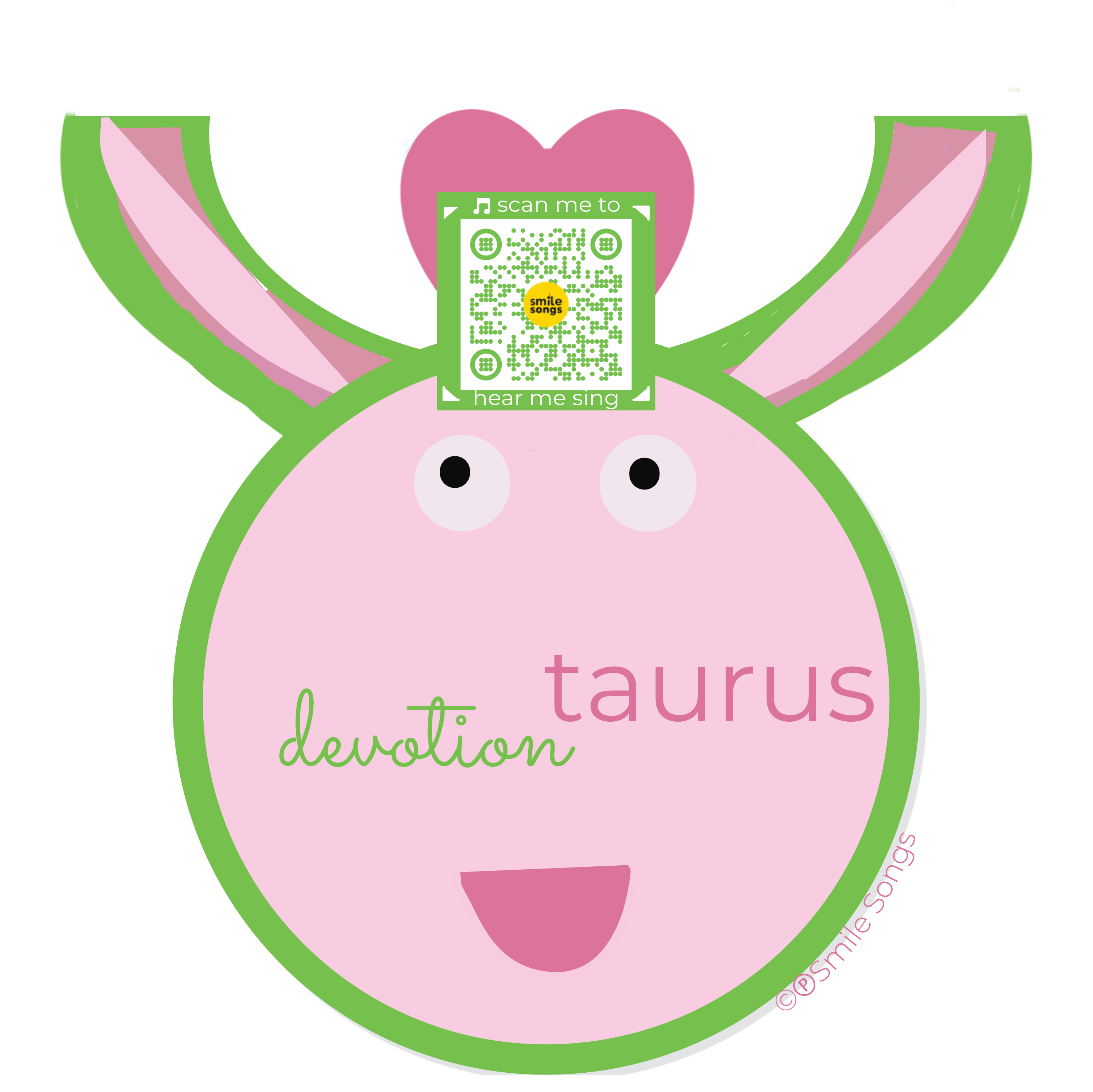 Smile Songs - Wholesale Sticker - Smile Songs 12 Zodiac Signs Astrology QR Code Stickers2