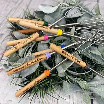 Knock On Wood - Wholesale Kitchen Tool/Gadget - Marshmallow Roasting Set