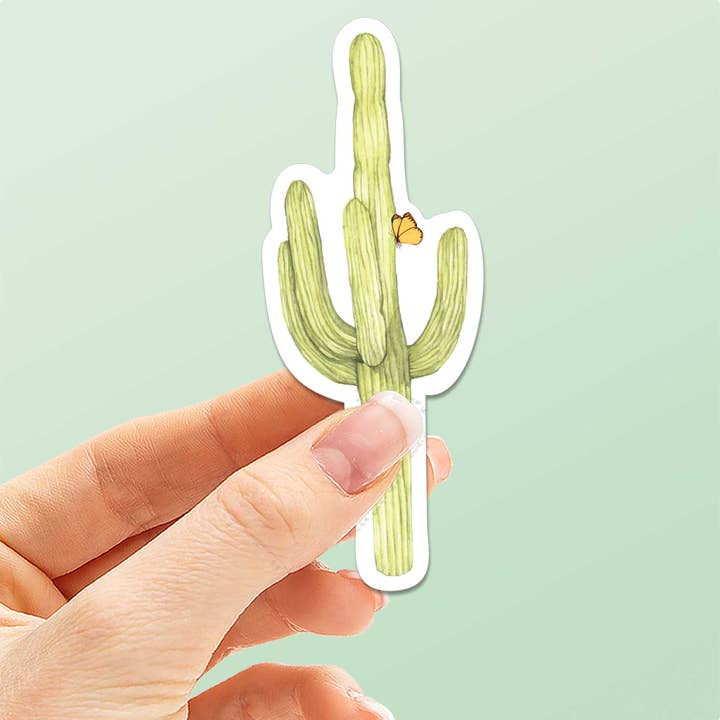 Saguaro Cactus Sticker for wholesale by Sentinel Supply