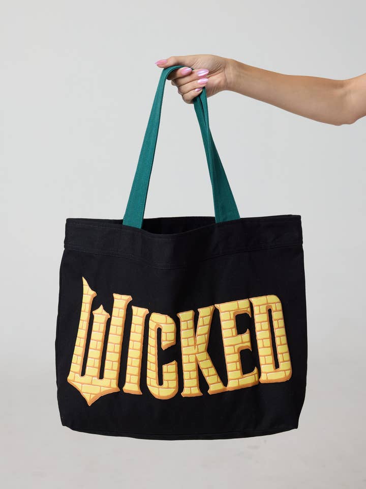 Wicked: Per Sempre, Borsa Tote con Logo a Mattoni per la vendita all'ingrosso da parte di SAMII RYAN