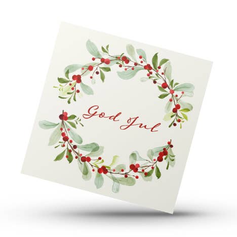 God Jul (Minikort) for engroshandel hos Kortspecialisten