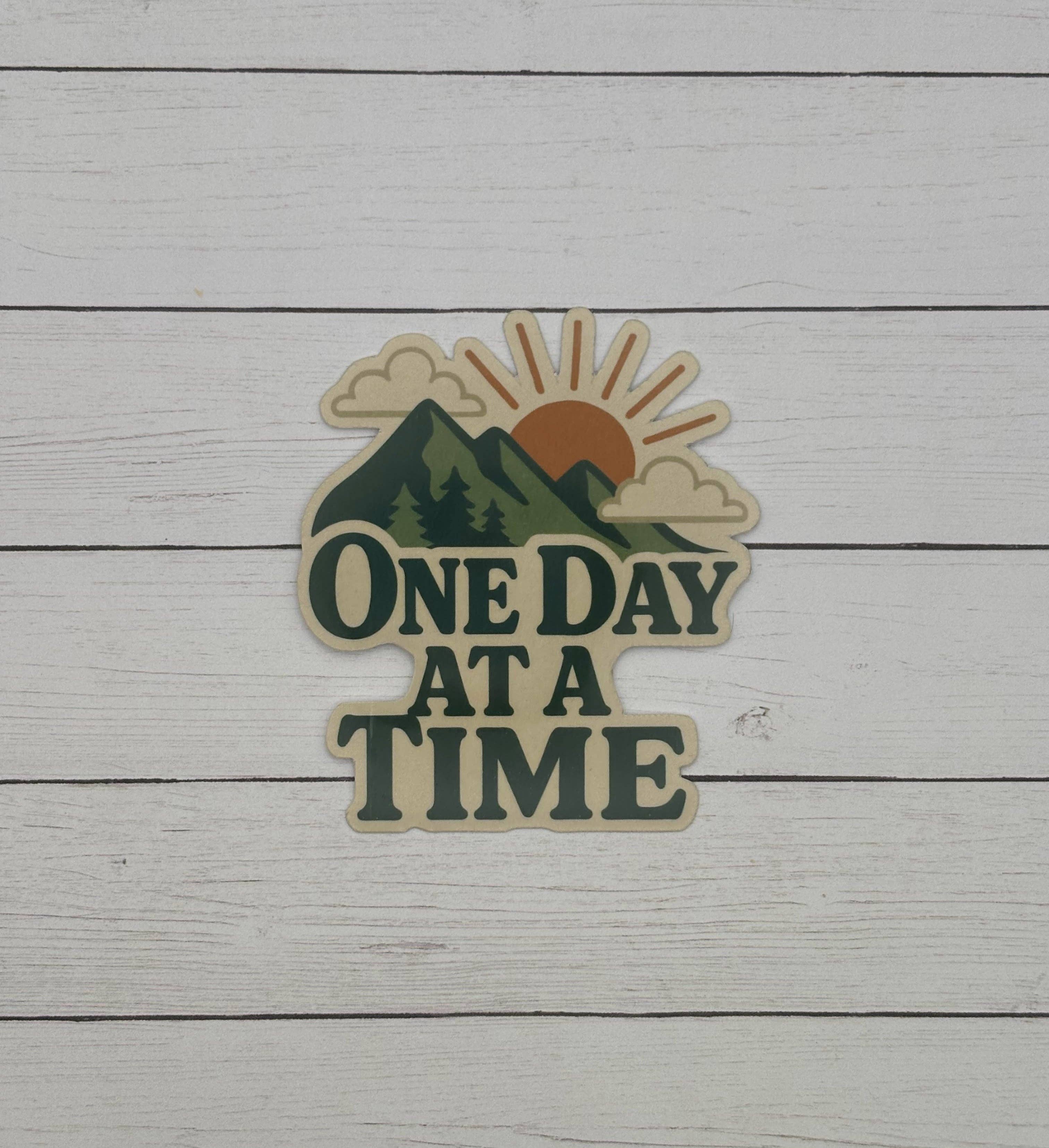 Made with Monday - Wholesale Sticker - One Day at a Time Sticker2