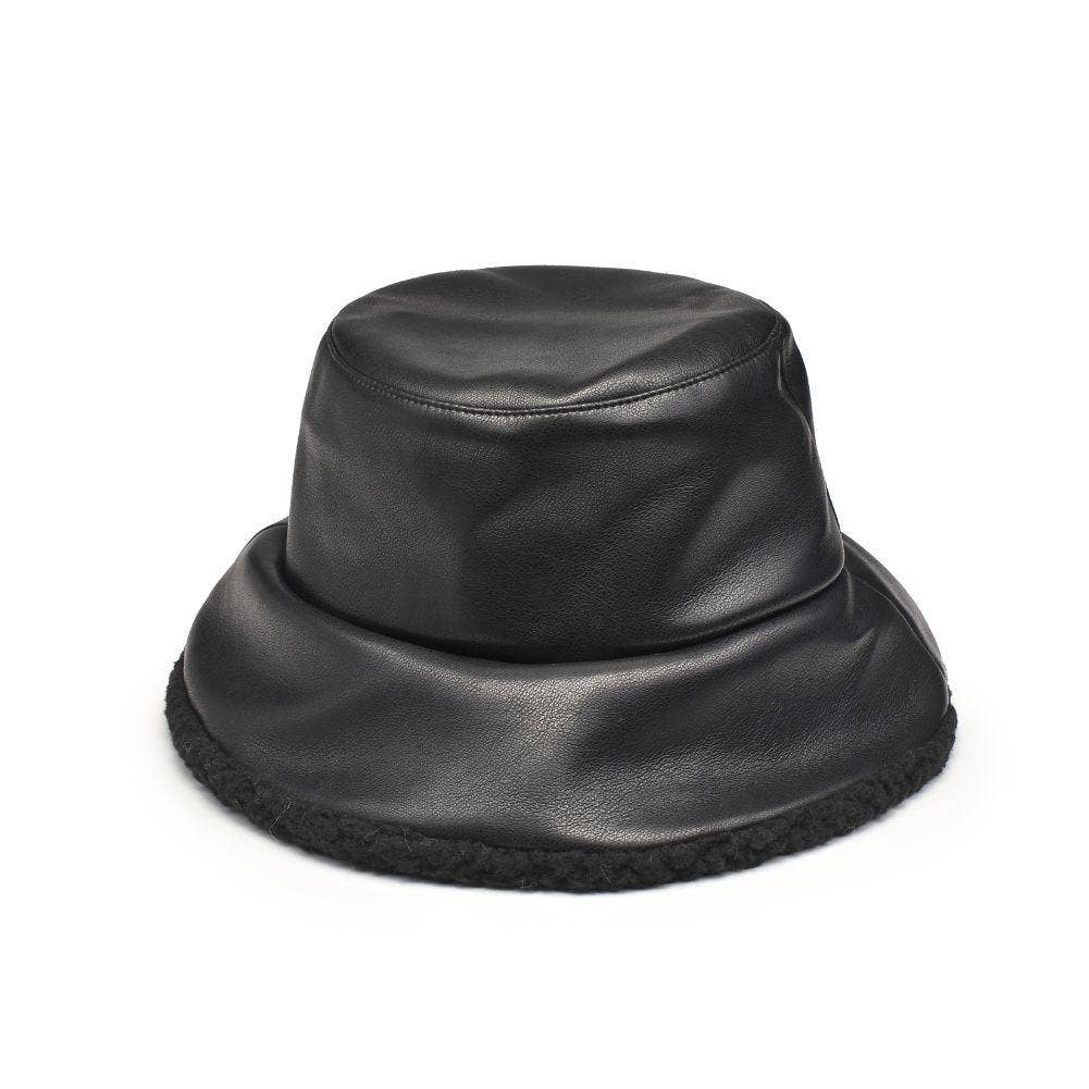 Urban Expressions - Wholesale Bucket Hat - Women's - Shearling Trim Bucket Hat6