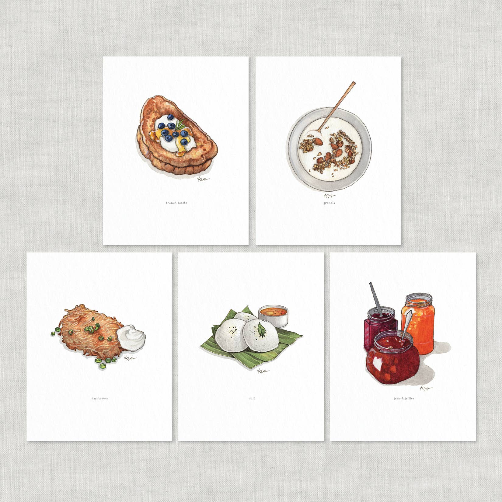 Yeesan Loh - Wholesale Art Print - Prints / Breakfast & Brunch (1 of 3)10