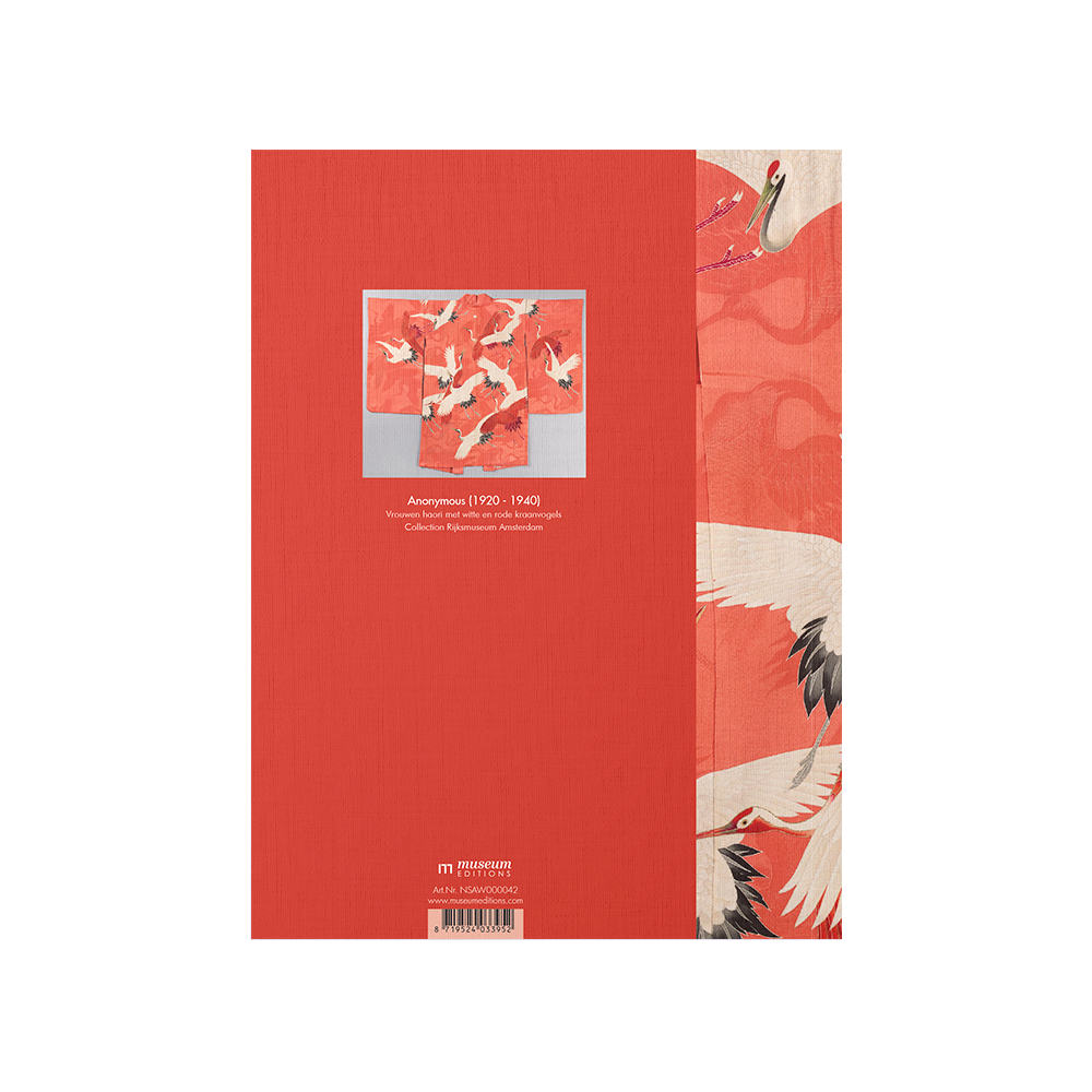 MUSEUM WEBSHOP – wholesale Sketchbook/sketchpad – Artist journal sketchbook,  White and red cranes2