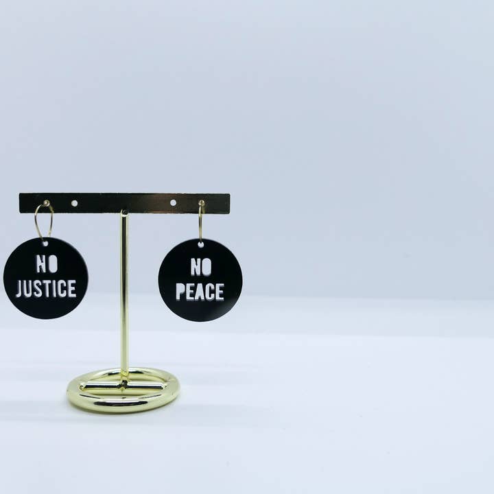 Ohrringe No justice No peace für den Großhandel von DO YOU EAR ME