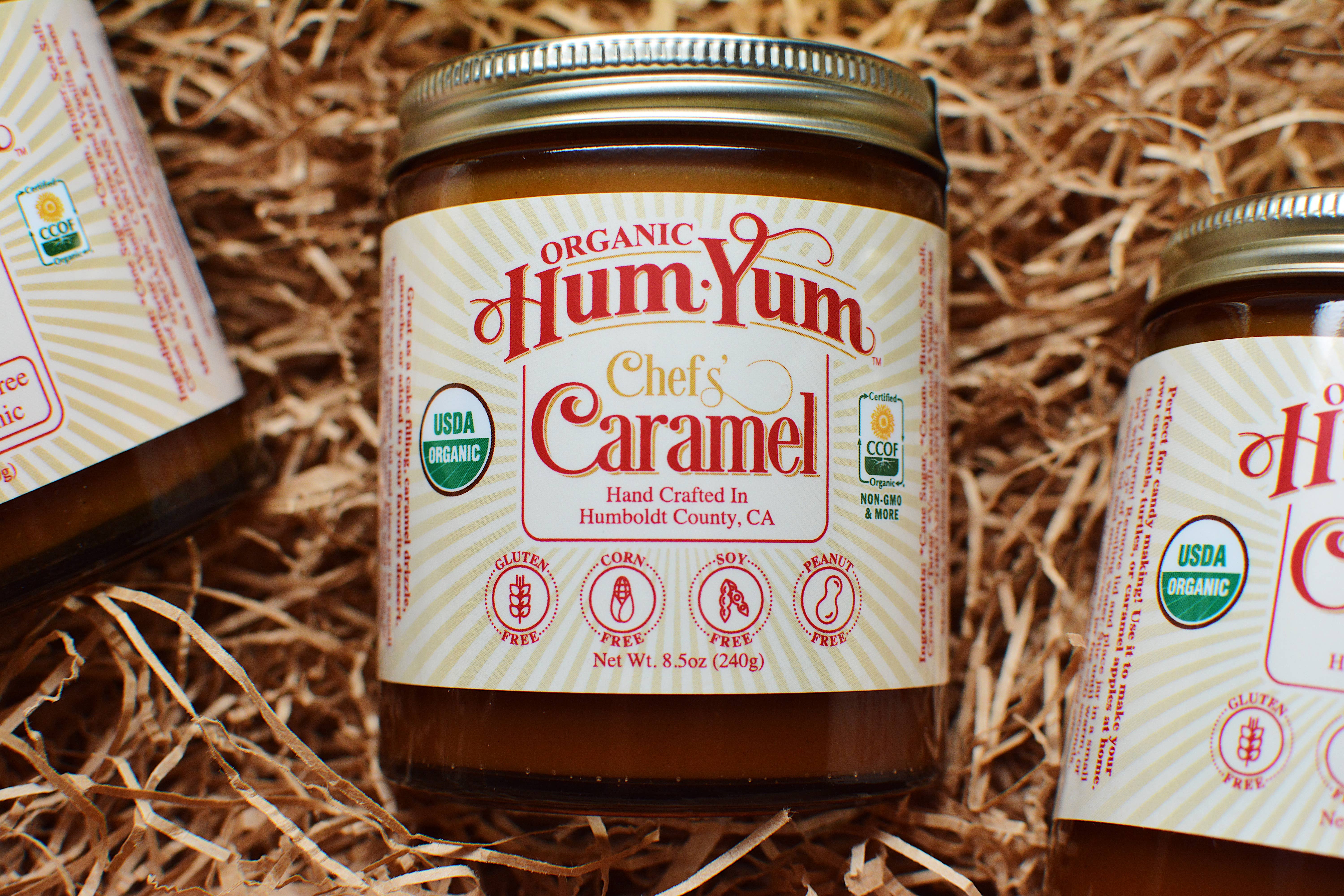 HumYum - Wholesale Caramel Sauce - Organic Chefs' Caramel1
