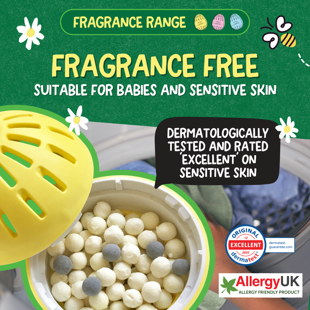 Ecoegg - Vente Lessives en poudre/dosettes - Recharge en granulés pour ecoegg Laundry Egg - Sans parfum, 70 lavages3