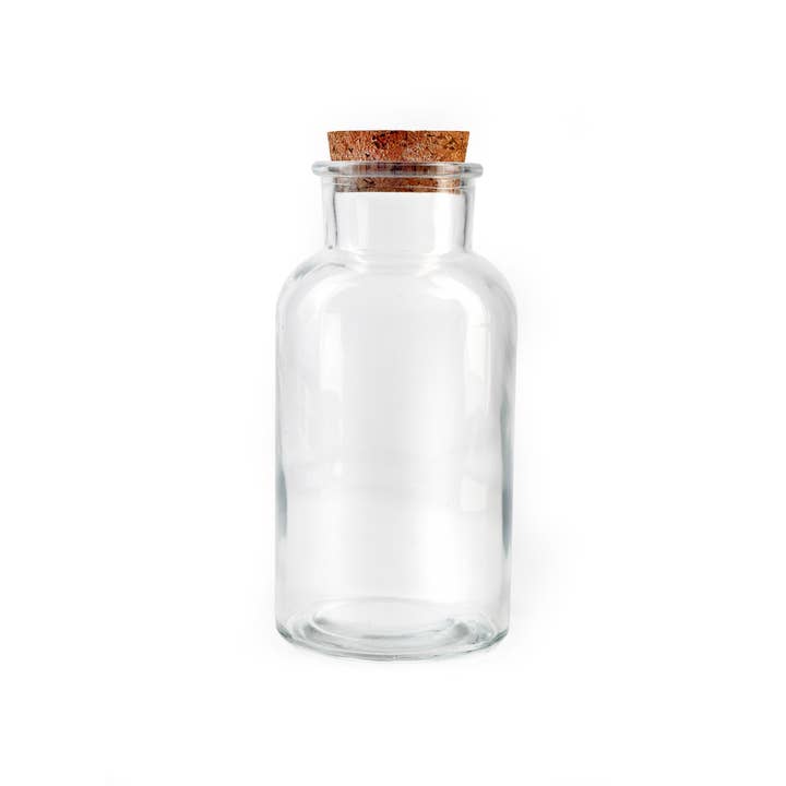 Jamali Garden - Wholesale Vase - 6 ½in Glass Bottle With Cork3