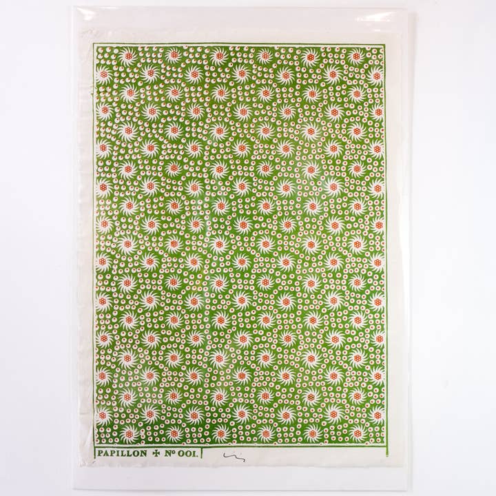 Papillon Press - Wholesale Art Print - French Pinwheel Block Print8