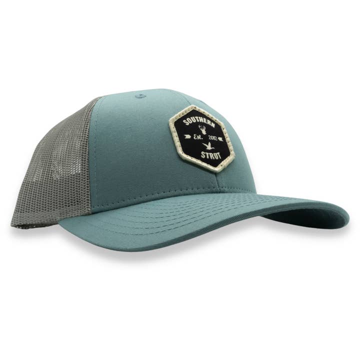 Hex Deer Patch Richardson Trucker por atacado de Southern Strut