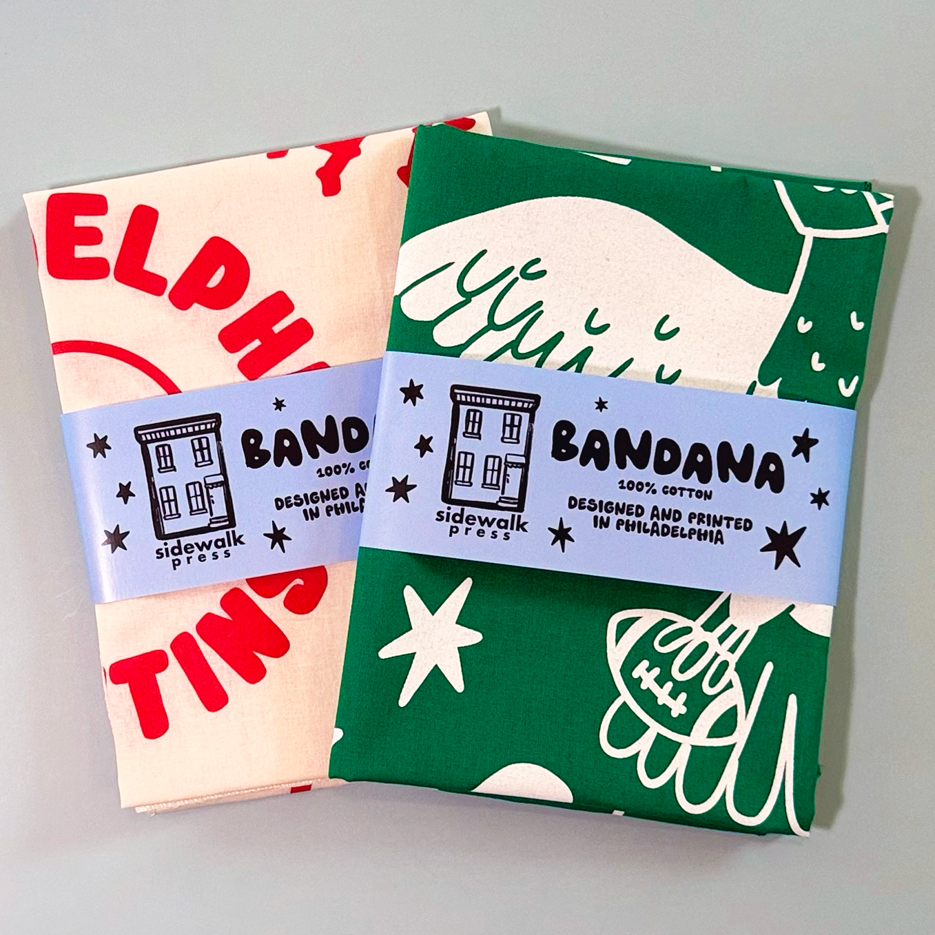 Sidewalk Press - Wholesale Bandana - Unisex - Go Birds Bandana4