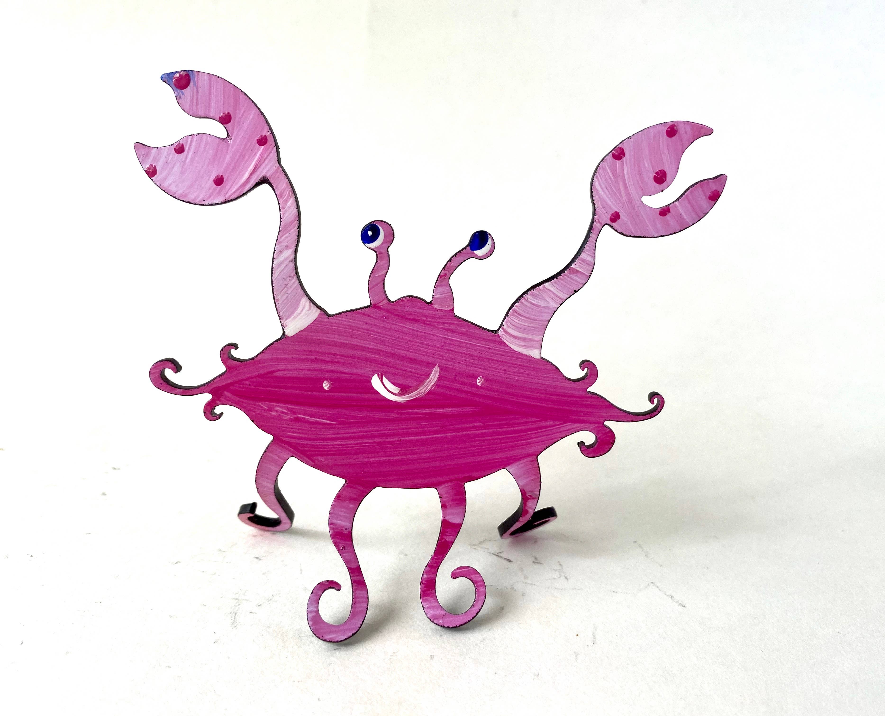 Octopus Adventure by Rebecca Duffy Bush - Wholesale Sculpture - Crab Sculpture - Hand Painted -Small & Medium - Photo Holder8