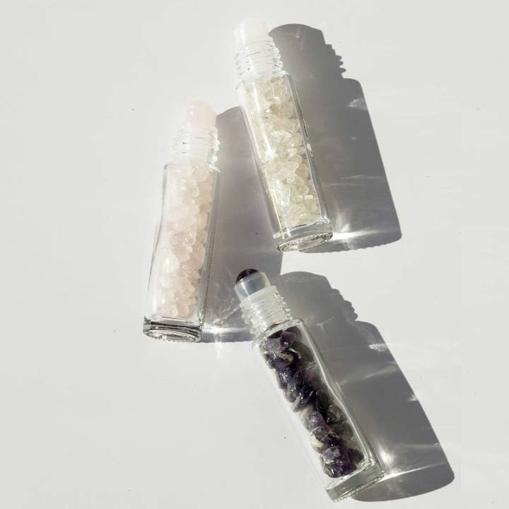 Jewelry Made by Me - Wholesale Spiritual Stone/Crystal - Amethyst Crystal Roller Ball Vial4