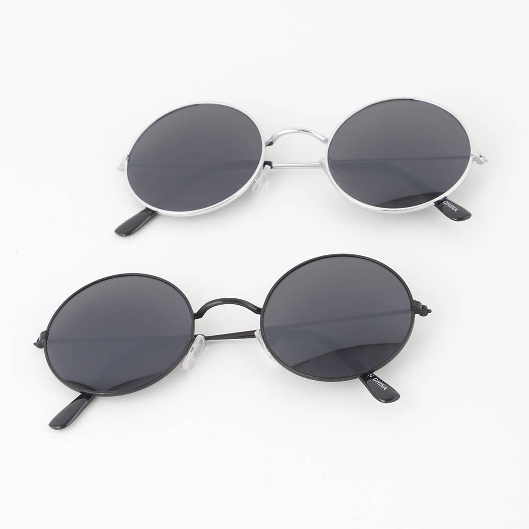 MIX Tinted Metal Round Sunglasses for wholesale on Faire3