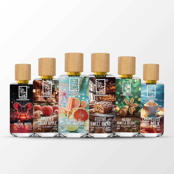 Das Frosted Dreamscape Feiertags-Geschenkset für den Großhandel von The DUA Brand