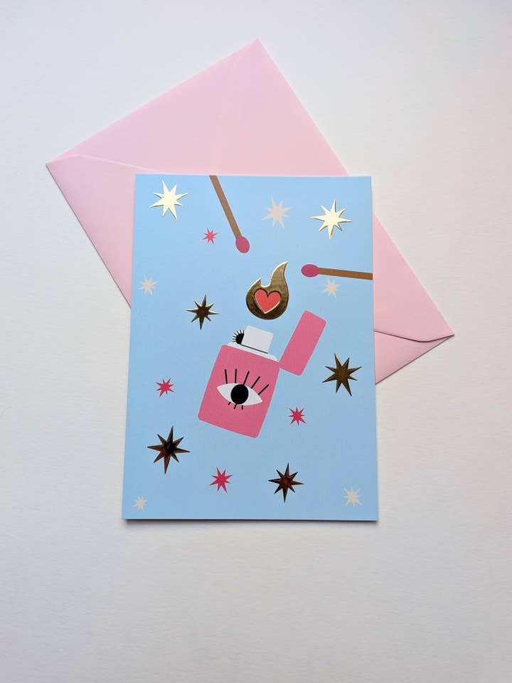 Postkort - Hjertelighter for engroshandel hos Tampala Studio