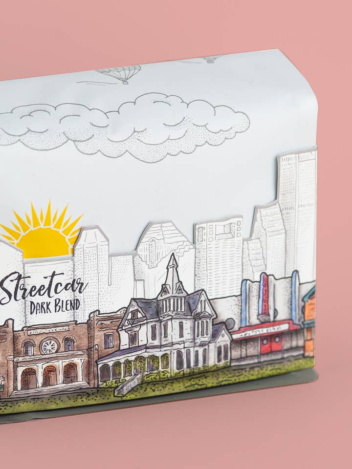 Streetcar - 10 oz. retail bag for wholesale by Boomtown Coffee